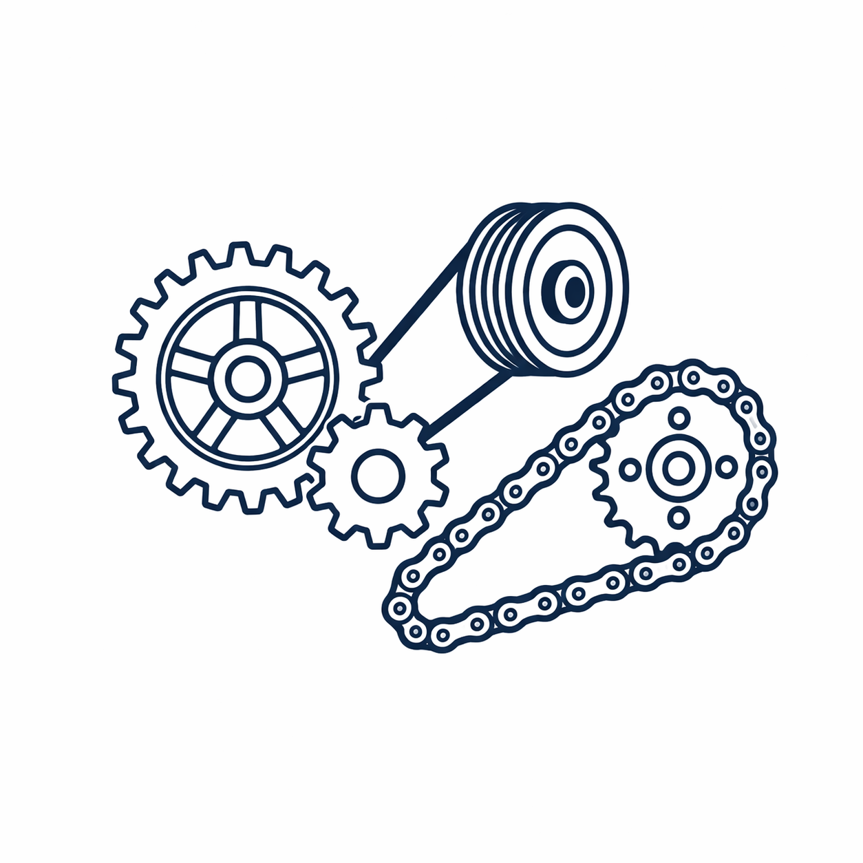 Gears, Pulleys, Sprockets, and Transmission Chain - NSN Parts
