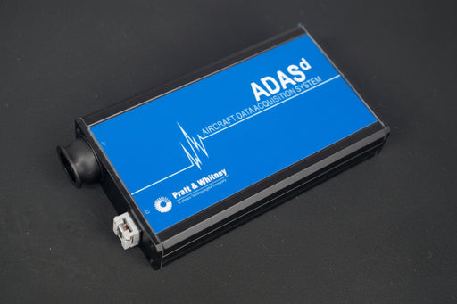 ADASd aircraft data acquisition system on a dark background